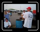 037_awardtime * Steve earns 1st place in Street Stock Class.  Janet (handing out awards), Rich (Reading the winners names), David (leaning on car), Jason (sitting) * 1008 x 756 * (140KB)